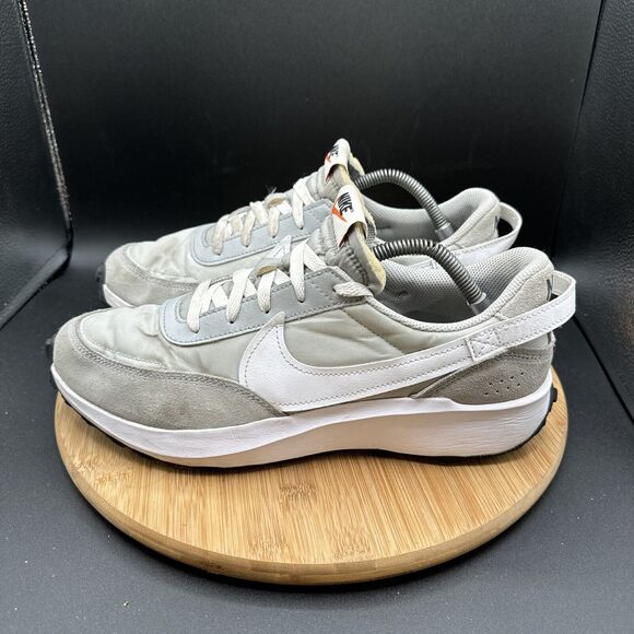 Nike Other - Nike Waffle Debut Mens Size 10.5 Running Shoes Grey Fog White Athletic Sneakers